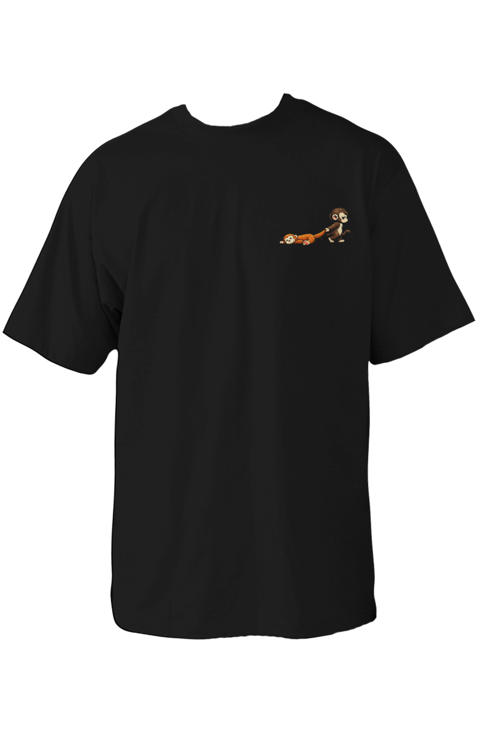 Dragging Monkey Oversize Tee